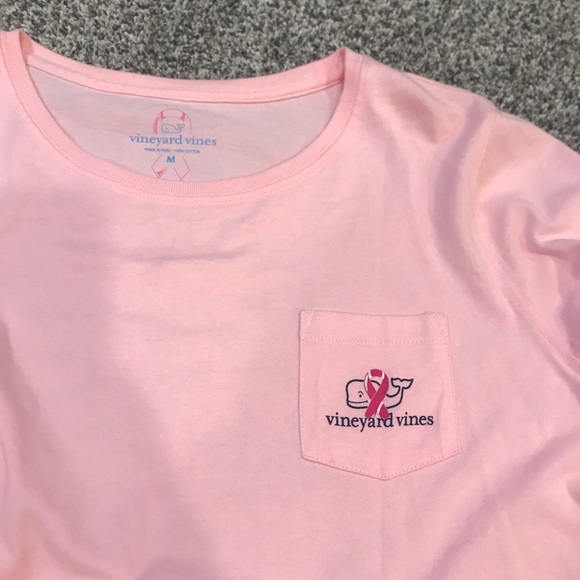 vineyard vines breast cancer awareness shirt - Picture 2 of 4